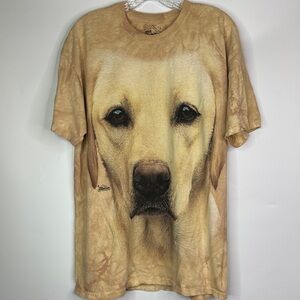 The Mountain Labrador Face Dog Shirt Size Large